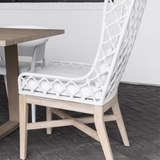 Lattis Outdoor Wing Chair