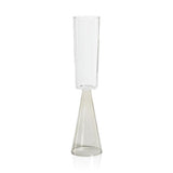 Grey Base Champagne Flutes - Set of 4