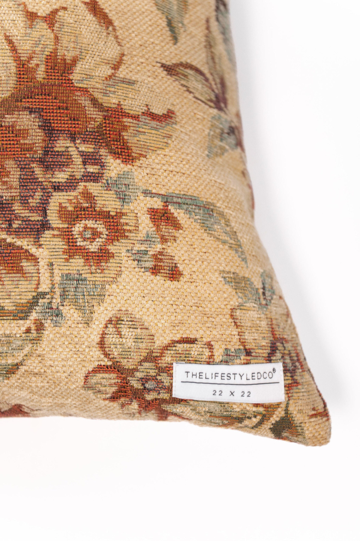Meyers Vintage-Inspired Floral Pillow - 22