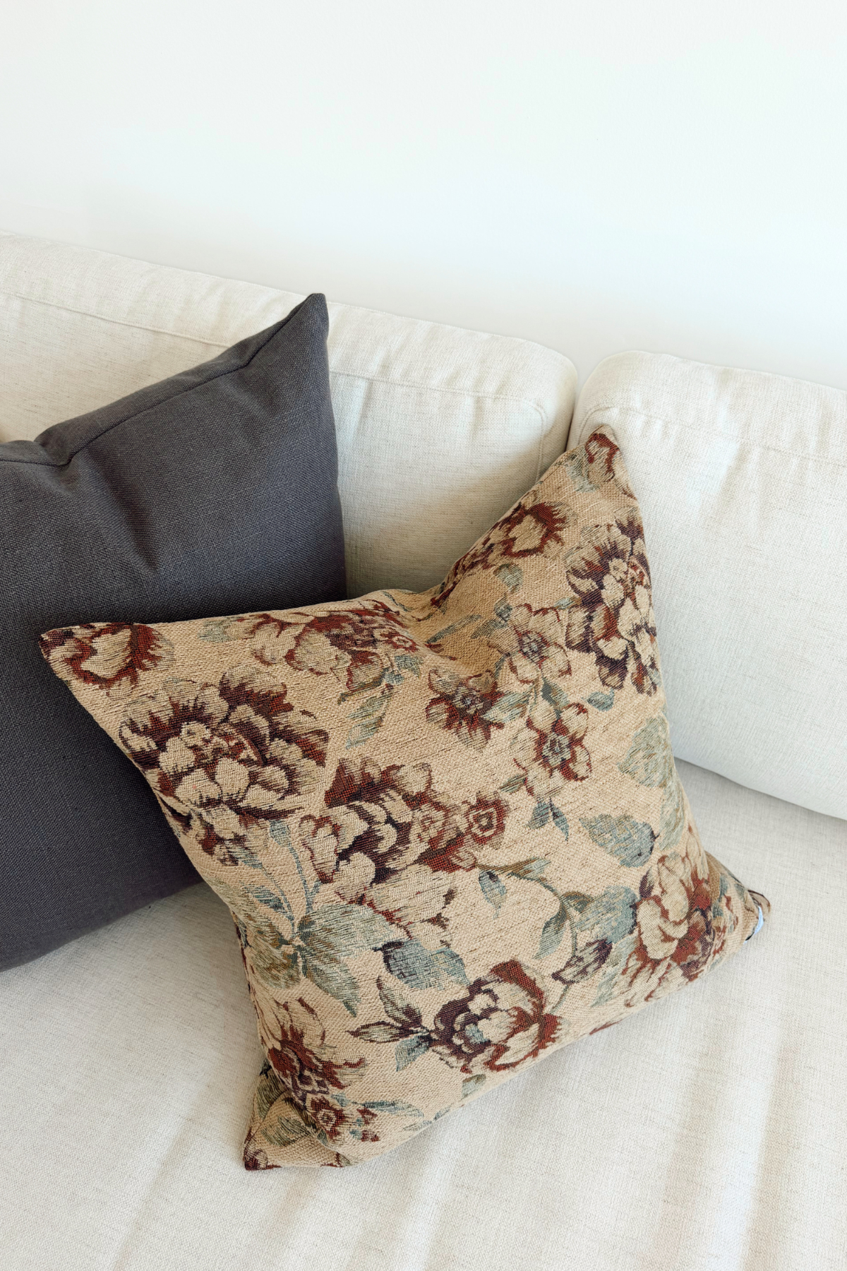 Meyers Vintage-Inspired Floral Pillow - 22