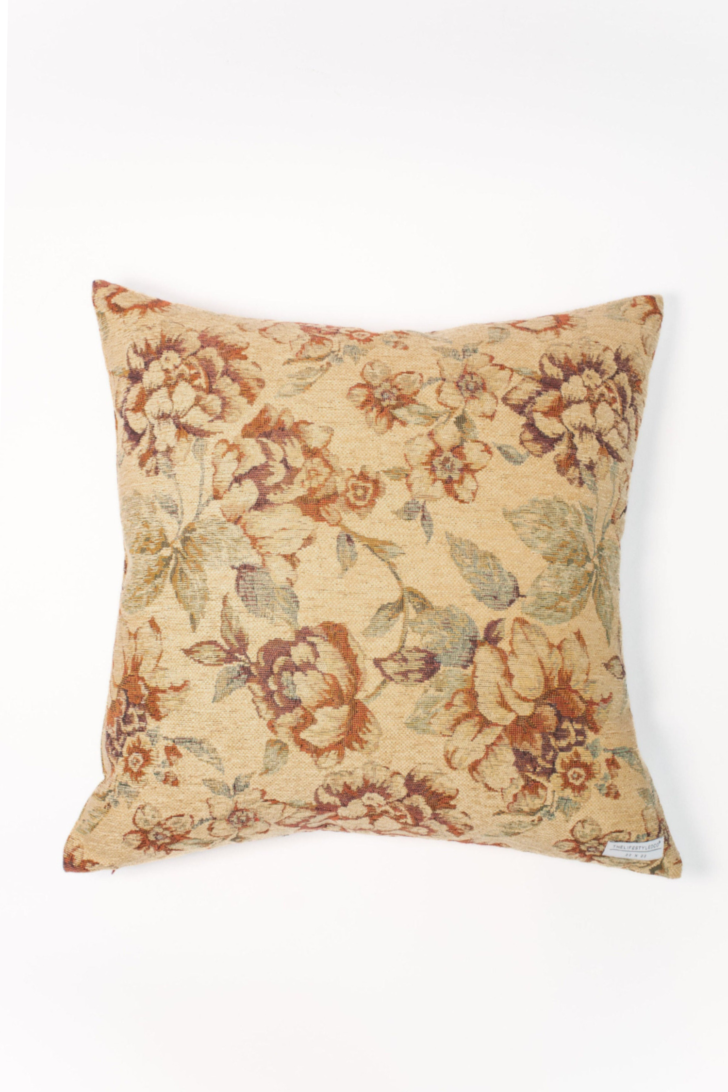 Meyers Vintage-Inspired Floral Pillow - 22