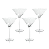 Malden Optic Martini Glasses - Set of 4