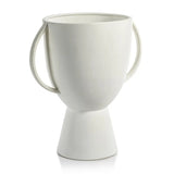 Lampton Matte White Ceramic Vase