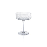 Clear Reinhard Handblown Coupe Glasses - Set of 4