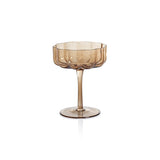 Brown Reinhard Handblown Coupe Glasses - Set of 4