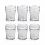 Hammered Double Old Fashioned Glasses - Set of 6