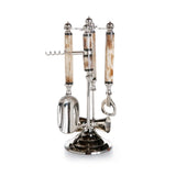 5-Piece Mikhola Bar Tool Set with Bone Handles