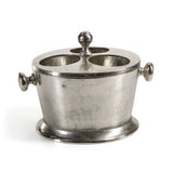 Three Bottle Wine Holder - Silver