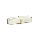 Catania Marble Tray on Metal Base