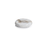 Alabaster Round Soap Dish