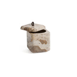 Marble Lidded Vanity Jar