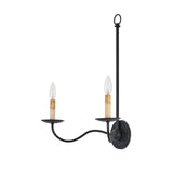 Saxon Double-Light Wall Sconce