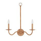 Saxon Double-Light Wall Sconce