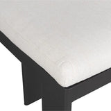 Bolster Back Outdoor Bar + Counter Stool