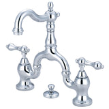 Vintage English Country Bridge Bathroom Faucet
