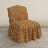 Ashburn Ruffle Slipper Chair