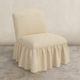 Ashburn Ruffle Slipper Chair