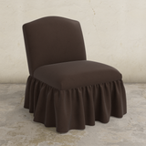 Ashburn Ruffle Slipper Chair
