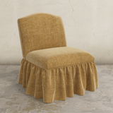 Ashburn Ruffle Slipper Chair