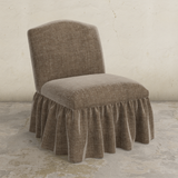 Ashburn Ruffle Slipper Chair