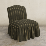 Ashburn Ruffle Slipper Chair