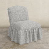 Ashburn Ruffle Slipper Chair