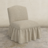 Ashburn Ruffle Slipper Chair