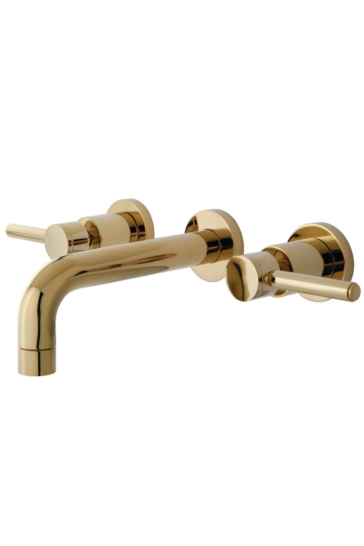 Concord Wall Mount Bathroom Faucet with Lever Handles