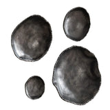 Lucky Coins Outdoor Metal Wall Decor - Set of 4
