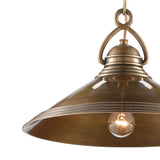 Weybright Brass Pendant