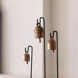 Vintage Iron Bell Stands