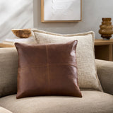 Barrington Pillow - Brown - 18"x18"