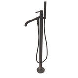 Concord Straight Freestanding Tub Faucet with Hand Shower