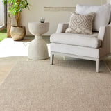 Birdie Machine Woven Rug - Beige