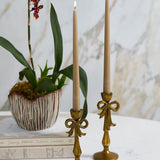 Bowtied Candleholder - 2 Sizes - Set of 2