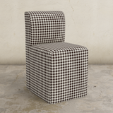 Cora Dining Chair with Casters