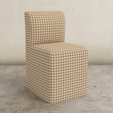 Cora Dining Chair with Casters
