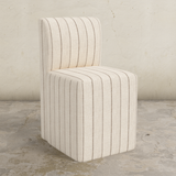 Cora Dining Chair with Casters