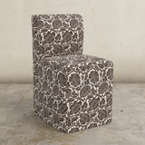 Cora Dining Chair with Casters