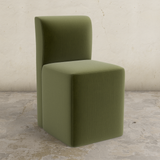 Cora Dining Chair with Casters