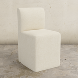 Cora Dining Chair with Casters
