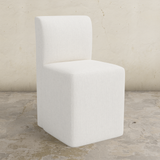 Cora Dining Chair with Casters
