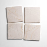 Crema 6"x6" Tile by Castelli Marble