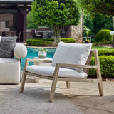 Strapped Outdoor Lounge Chair
