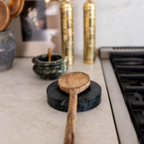 Marble Round Spoon Rest