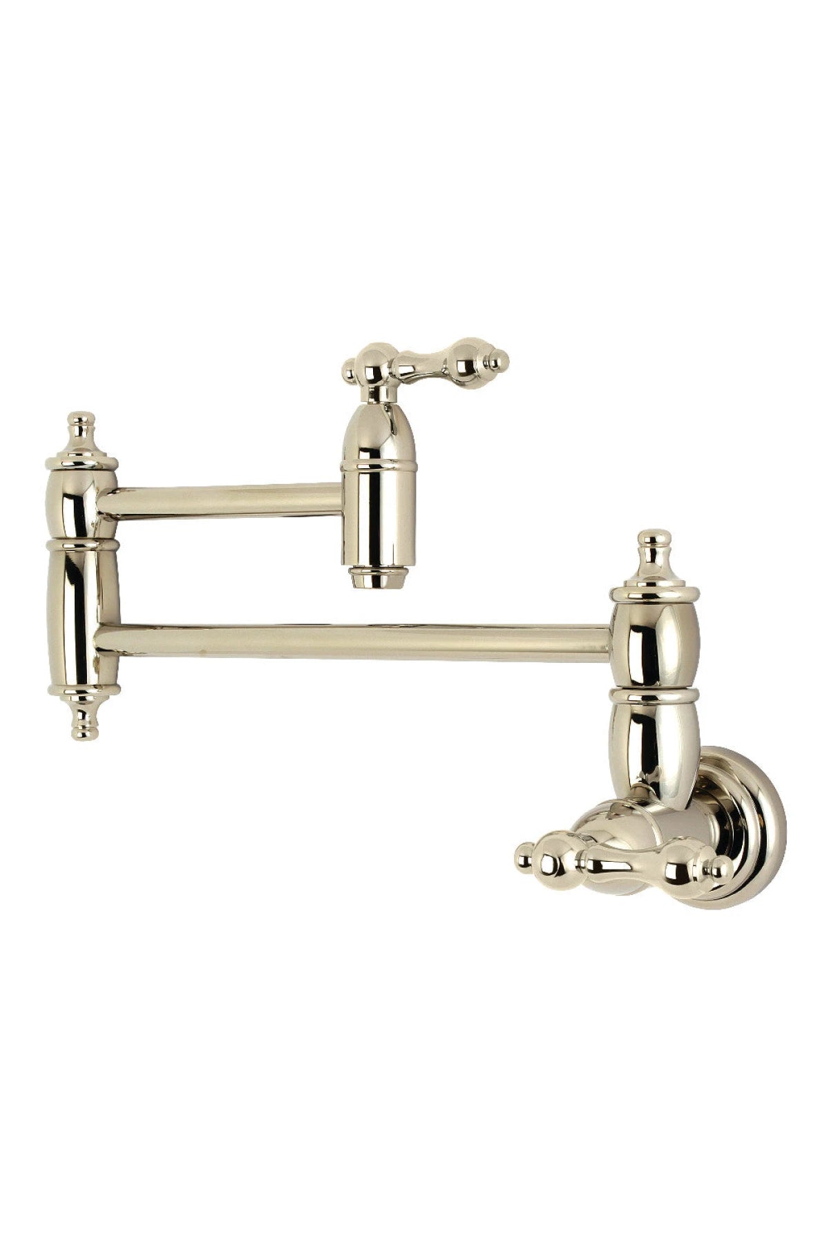 Restoration Wall Mount Pot Filler Faucet