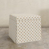 Dyer Skirted Storage Ottoman