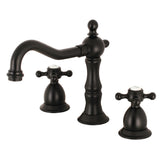 Heritage Large Bathroom Faucet with Cross Handles