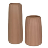 Ridge Outdoor Vases - Set of 2