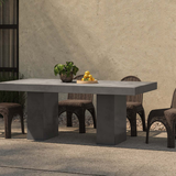 Kendall Outdoor Dining Chair Natural - Set of 2 - Brown